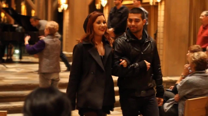 Demi Lovato - Tiffany Thornton and Chris Wedding 0747