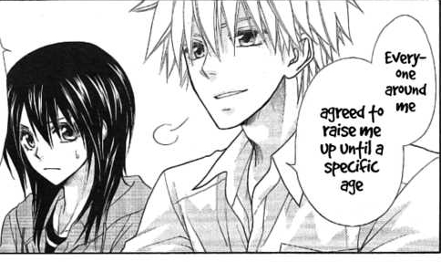 usui and misaki 63 - Kaichou Wa Maid Sama Manga