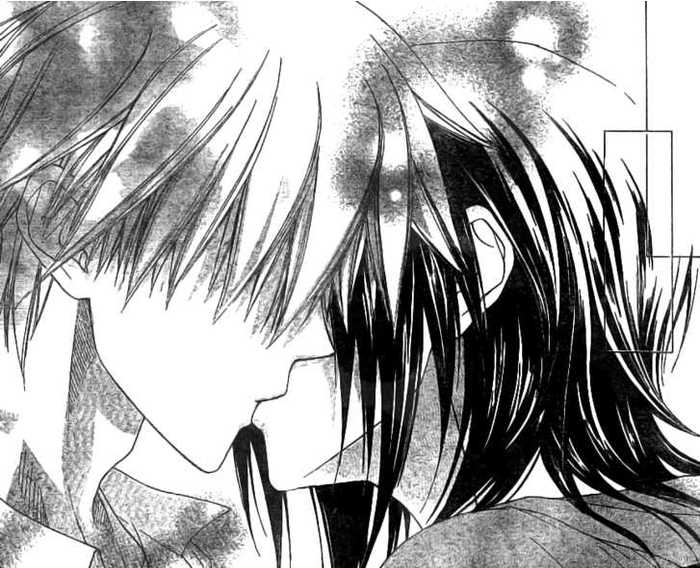 usui and misaki kiss 3 - Kaichou Wa Maid Sama Manga