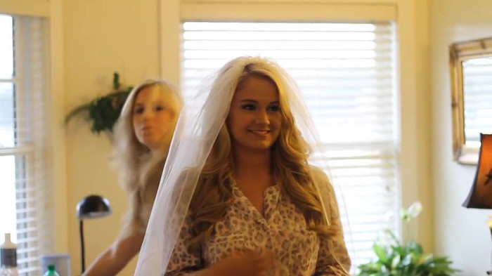 Demi Lovato - Tiffany Thornton and Chris Wedding 1500