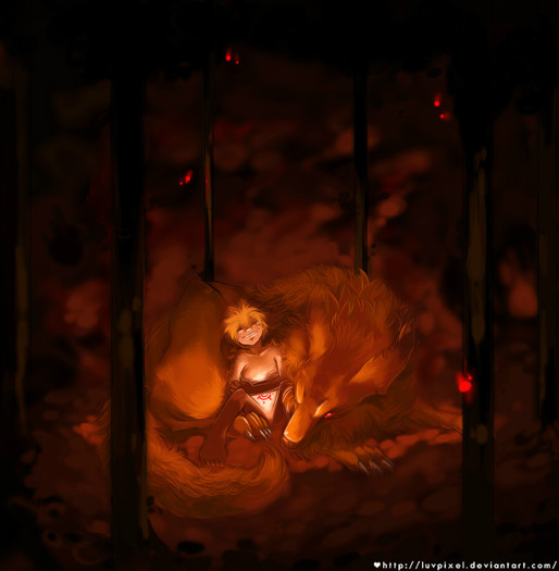 Naruto_and_Kyuubi__old_thing__by_luvpixel