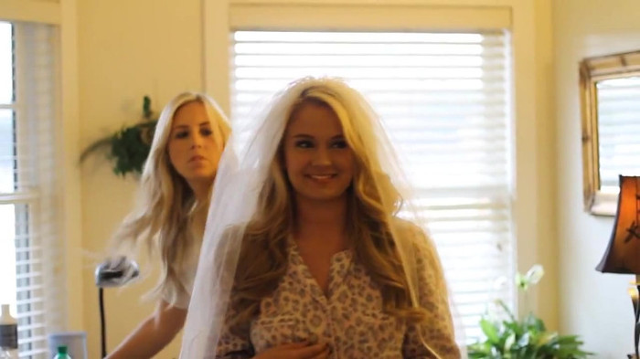 Demi Lovato - Tiffany Thornton and Chris Wedding 1510