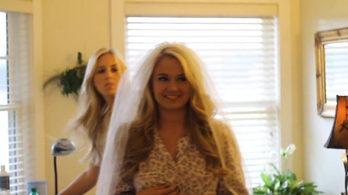 Demi Lovato - Tiffany Thornton and Chris Wedding 1512