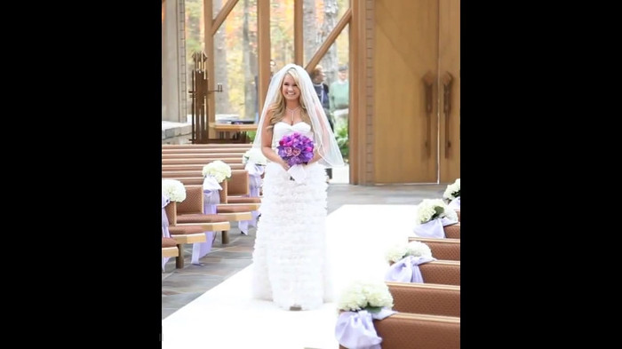 Demi Lovato - Tiffany Thornton and Chris Wedding 2570