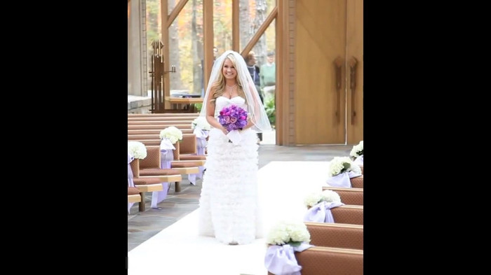 Demi Lovato - Tiffany Thornton and Chris Wedding 2571