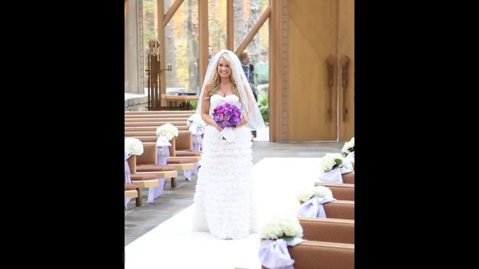 Demi Lovato - Tiffany Thornton and Chris Wedding 2574