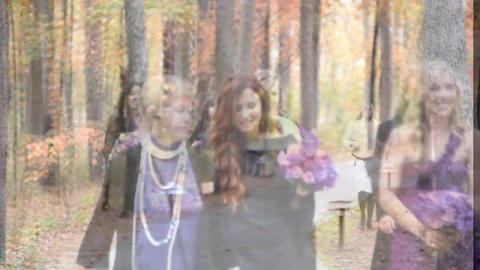 Demi Lovato - Tiffany Thornton and Chris Wedding 3409