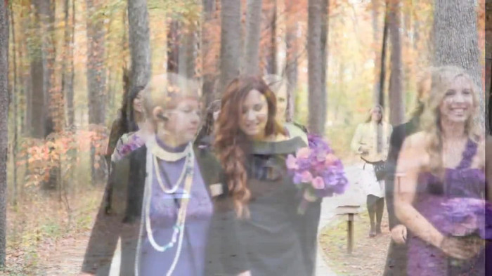Demi Lovato - Tiffany Thornton and Chris Wedding 3410