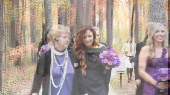 Demi Lovato - Tiffany Thornton and Chris Wedding 3412