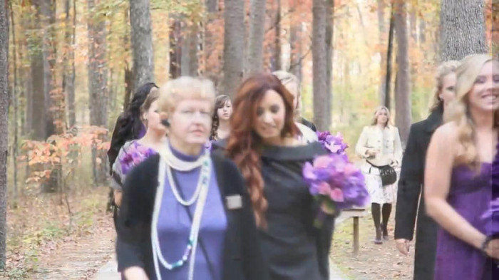 Demi Lovato - Tiffany Thornton and Chris Wedding 3416