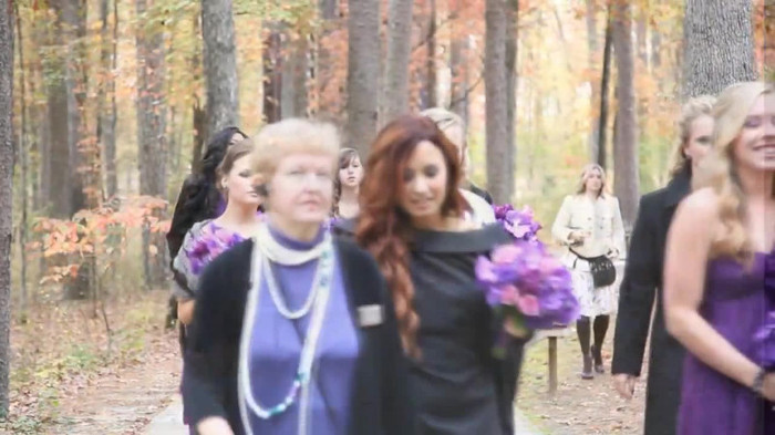 Demi Lovato - Tiffany Thornton and Chris Wedding 3417