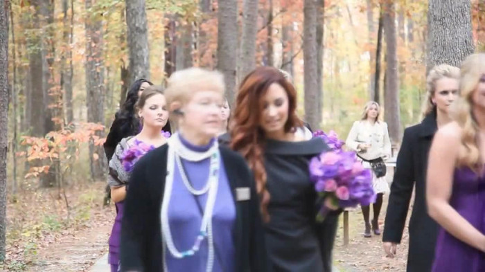 Demi Lovato - Tiffany Thornton and Chris Wedding 3419