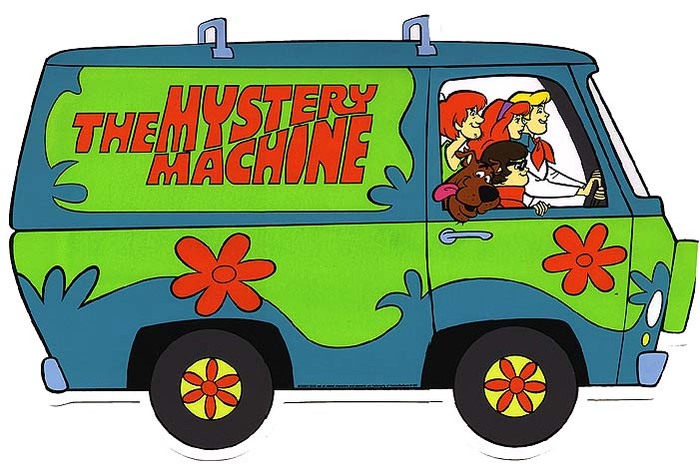 Mystery machine cartoon version - Scooby Doo