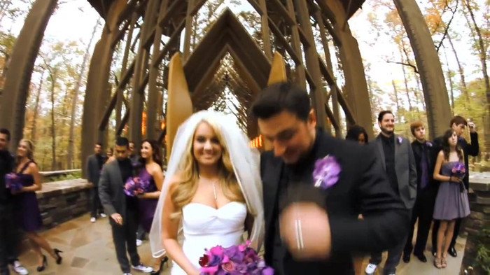 Demi Lovato - Tiffany Thornton and Chris Wedding 3561