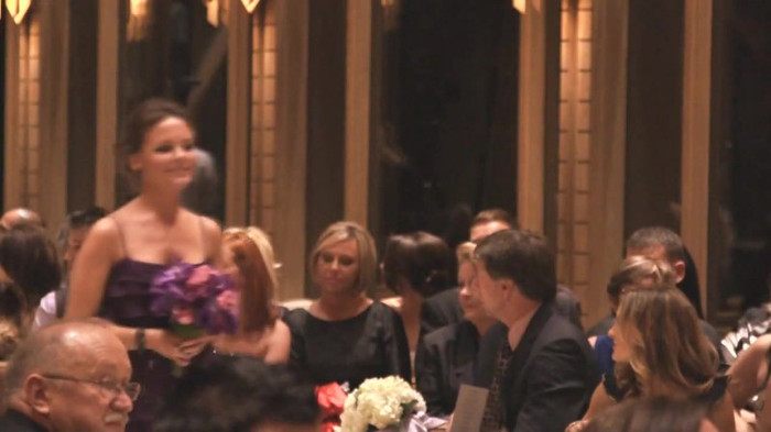 Demi Lovato - Tiffany Thornton and Chris Wedding 3758