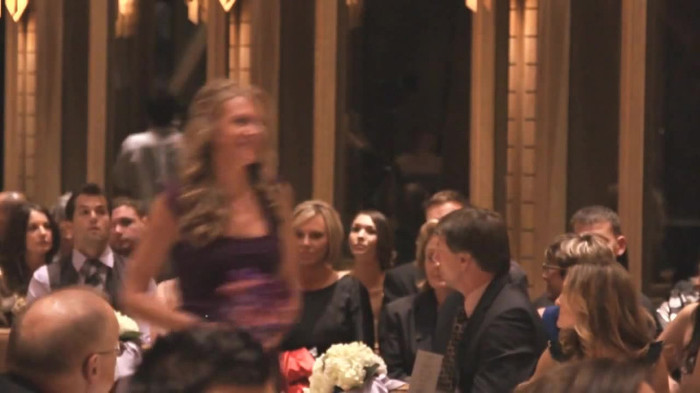 Demi Lovato - Tiffany Thornton and Chris Wedding 3889