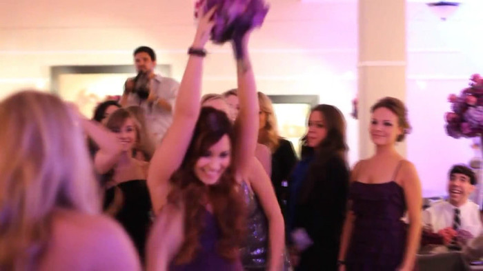 Demi Lovato - Tiffany Thornton and Chris Wedding 4996