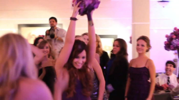 Demi Lovato - Tiffany Thornton and Chris Wedding 4997