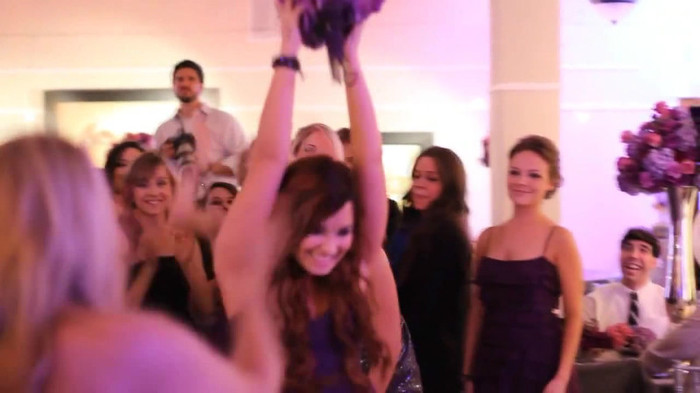 Demi Lovato - Tiffany Thornton and Chris Wedding 5002