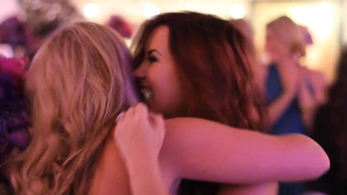Demi Lovato - Tiffany Thornton and Chris Wedding 5131