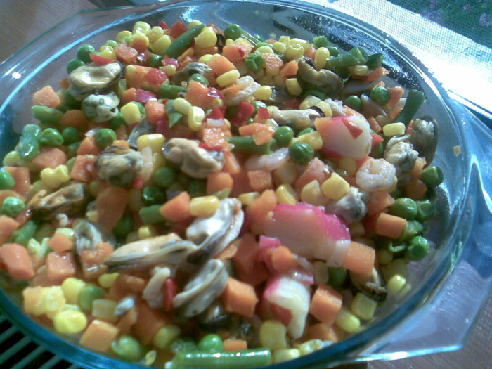 ...fructe de mare....