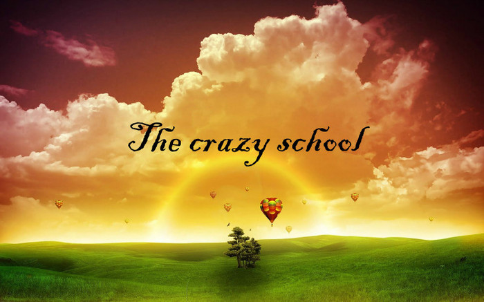 Mimi,fuge si da peste Seby.....:) - The crazy school Ep 1