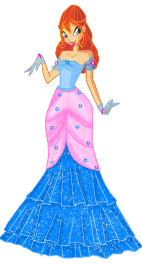 Bloom_in_new_dress_by_SelinTayler - winx elegant