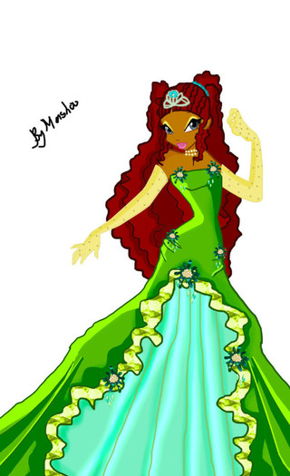Layla_in_dress_by_SelinTayler