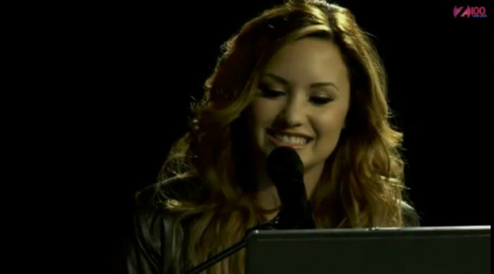 bscap0004 - Demi Lovato talking about Greece Z100 live chat 08 03 2012