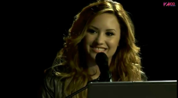 bscap0064 - Demi Lovato talking about Greece Z100 live chat 08 03 2012