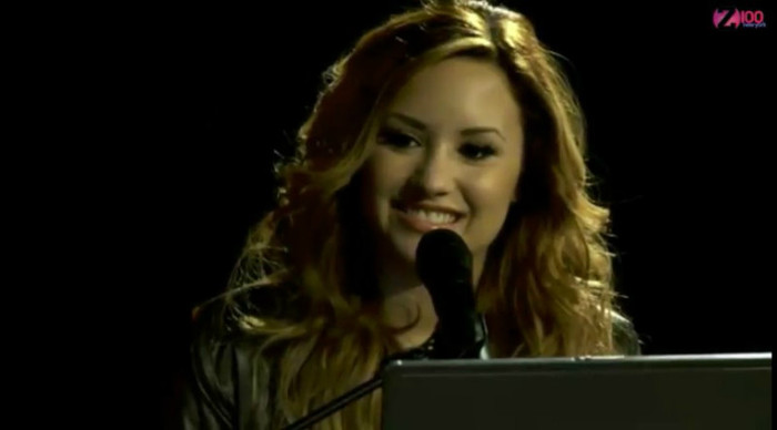 bscap0065 - Demi Lovato talking about Greece Z100 live chat 08 03 2012