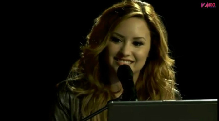 bscap0068 - Demi Lovato talking about Greece Z100 live chat 08 03 2012
