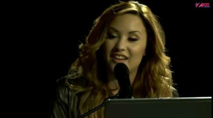 bscap0070 - Demi Lovato talking about Greece Z100 live chat 08 03 2012
