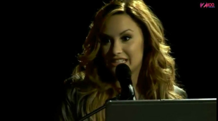 bscap0073 - Demi Lovato talking about Greece Z100 live chat 08 03 2012