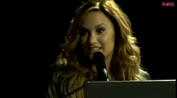 bscap0074 - Demi Lovato talking about Greece Z100 live chat 08 03 2012