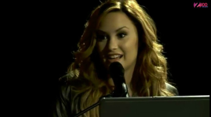 bscap0075 - Demi Lovato talking about Greece Z100 live chat 08 03 2012