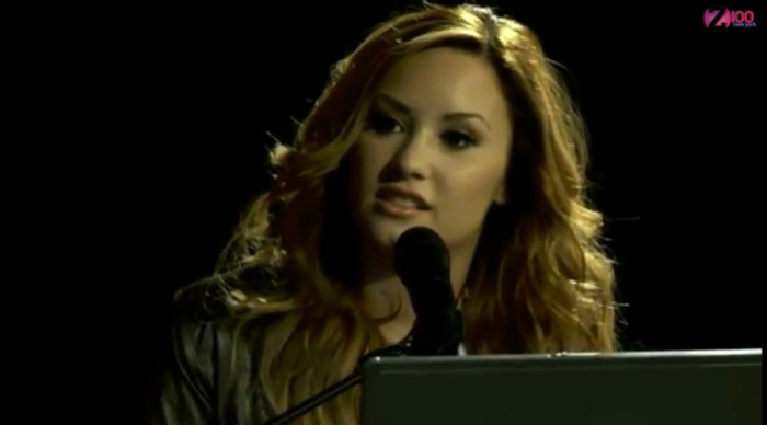 bscap0085 - Demi Lovato talking about Greece Z100 live chat 08 03 2012