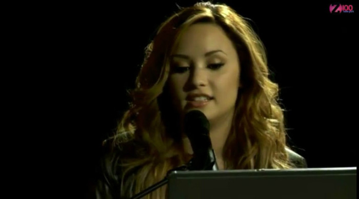 bscap0125 - Demi Lovato talking about Greece Z100 live chat 08 03 2012