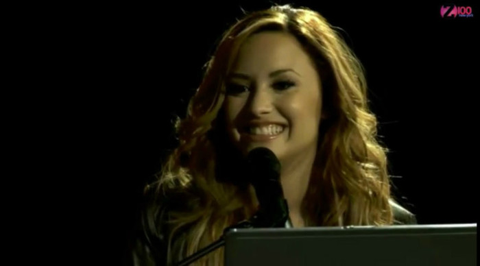 bscap0138 - Demi Lovato talking about Greece Z100 live chat 08 03 2012