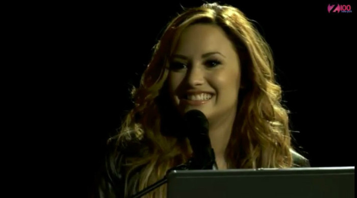 bscap0143 - Demi Lovato talking about Greece Z100 live chat 08 03 2012