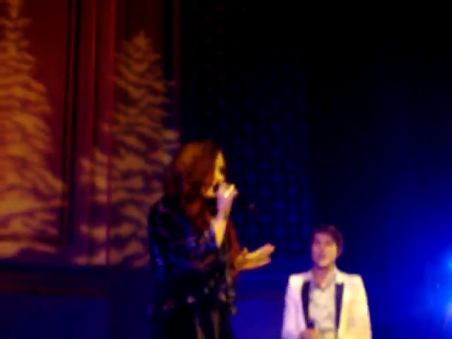 bscap0023 - Demi And Hot Chelle Rae - Why Dont You Love Me - Acoustic Christmas 2011 Part oo1