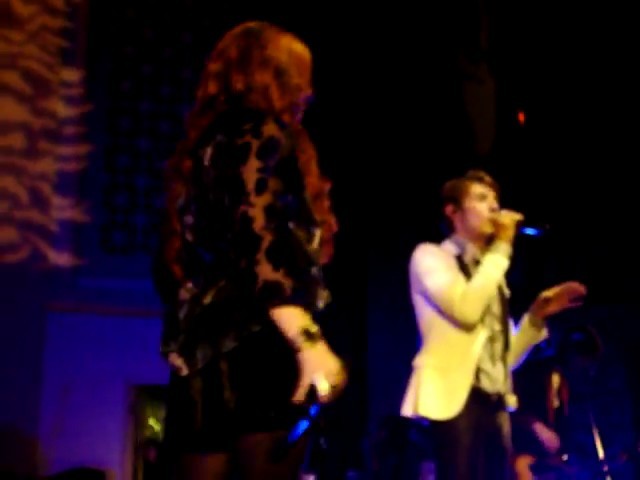 bscap0520 - Demi And Hot Chelle Rae - Why Dont You Love Me - Acoustic Christmas 2011 Part oo2