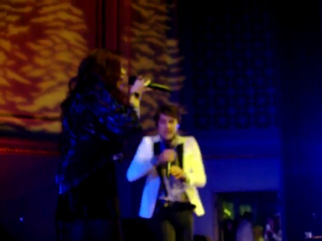 bscap0496 - Demi And Hot Chelle Rae - Why Dont You Love Me - Acoustic Christmas 2011 Part oo1