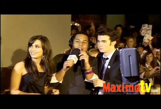 bscap0053 - Demilush and Jonas Brothers The 3D Concert Experience Premiere - Feb 24 2009