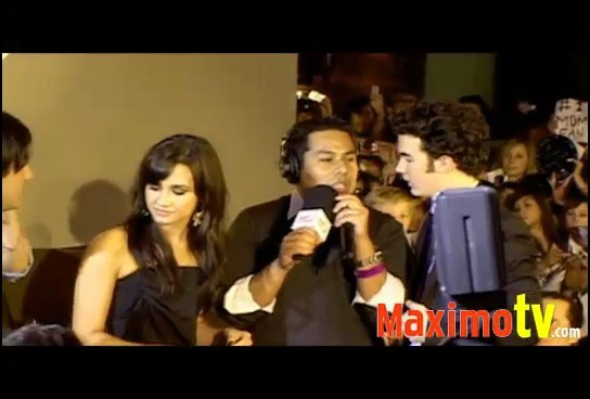 bscap0058 - Demilush and Jonas Brothers The 3D Concert Experience Premiere - Feb 24 2009