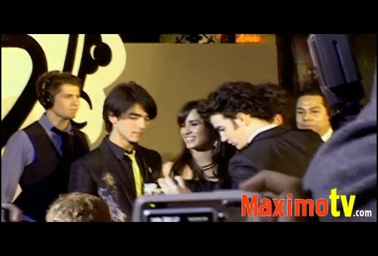 bscap0127 - Demilush and Jonas Brothers The 3D Concert Experience Premiere - Feb 24 2009