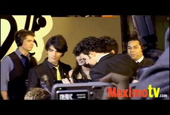 bscap0129 - Demilush and Jonas Brothers The 3D Concert Experience Premiere - Feb 24 2009