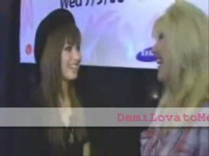 bscap0501 - Demilush -  Interview before the concert with the Jonas Brothers Part oo2