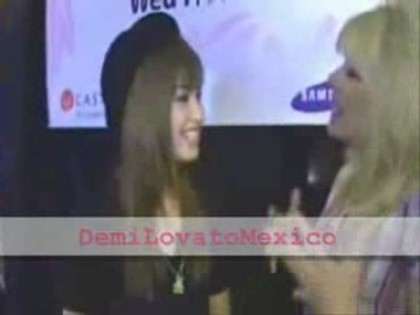 bscap0093 - Demilush -  Interview before the concert with the Jonas Brothers Part oo1