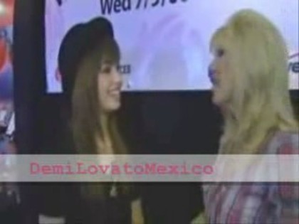 bscap0342 - Demilush -  Interview before the concert with the Jonas Brothers Part oo1